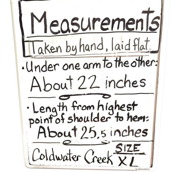 Coldwater Creek purple XL 16 sleeveless shell - Picture 8 of 8